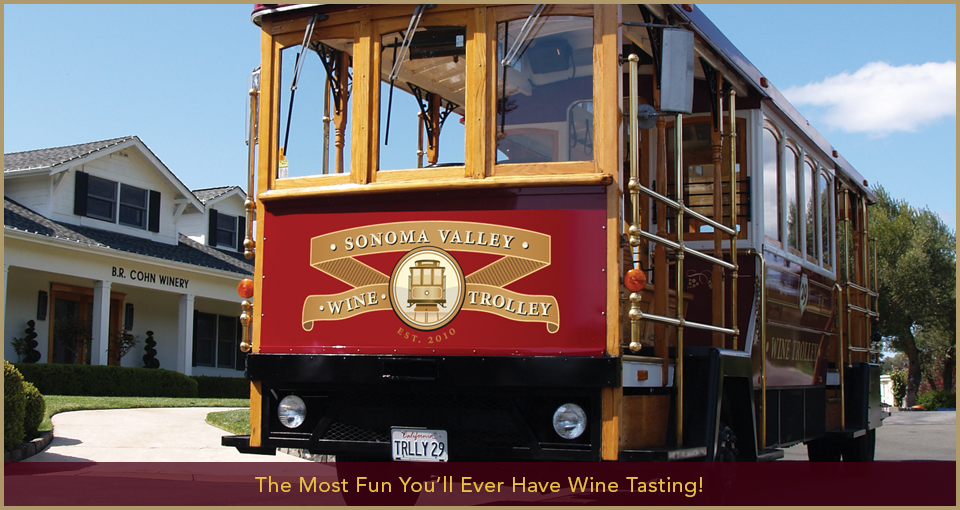 Sonoma Valley Wine Trolley Slide